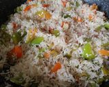 Foto del paso 4 de la receta: Arroz rojo con Maíz