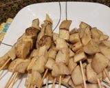 Foto langkah ke 4 dari resep Grilled King Oyster Mushroom(Sate Raja Jamur Tiram).
