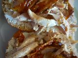 Bocadillo de pollo asado