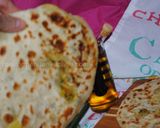 عکس مرحله 15 از دستور نان آلو پاراتا یک نان هندی
