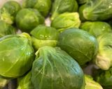 A picture of step 1 of Roasted Brussels Sprouts.