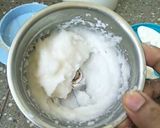 A picture of step 1 of Tasty Rasagulla used by leftover Rice.