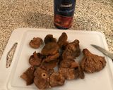 Foto del paso 10 de la receta: Contres de pollo en salsa de curry rojo con rovelones