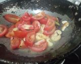 A picture of step 2 of Dhaba style matar paneer.