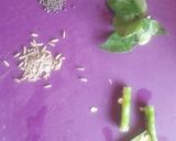 A picture of step 4 of Dahi shev bhaji.