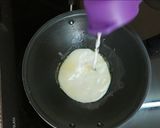 A picture of step 9 of Domino's style cheesy Garlic Bread.