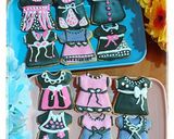 Foto langkah ke 7 dari resep Girls Dress Cookies.