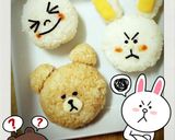 ♪造型可愛便當♪【大家今天line了嗎?】的食譜步驟2照片