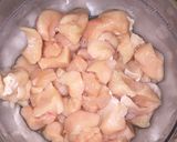 Édes-savanyú csirkemell, rizzsel recept fázis 1 fotója