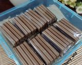 Foto langkah ke 6 dari resep Kue Lapis Tepung Beras Coklat Moka.