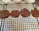 A picture of step 5 of Dark Chocolate Chocolate Chip Brownie Cookies.