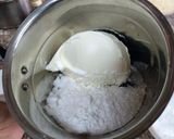 A picture of step 1 of Cheese Bliss balls.