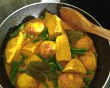 Foto langkah ke 4 dari resep Gulai Kacang Panjang Telur Tahu.