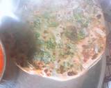 Palak Parantha recipe step 3 photo