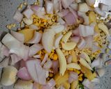A picture of step 2 of Maysore chutney with imli.