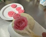 A picture of step 6 of Valentines Flowers Sandwich.