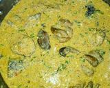 A picture of step 4 of Egusi and okra pepper soup.