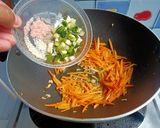 Foto langkah ke 4 dari resep Orak Arik Telur Sayuran.