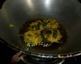 A picture of step 2 of Spinach vada.