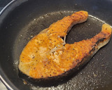 Foto del paso 3 de la receta: Salmón con salsa de soja y mermelada de naranja amarga