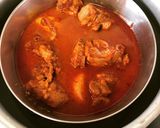 A picture of step 7 of Goan Mutton Recheado / Red Mutton Curry.
