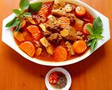 Hình bước làm 11 của món Bò kho
