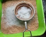 A picture of step 3 of Wheat flour chocolate cake.