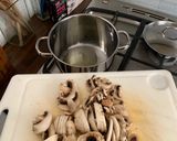 A picture of step 1 of Tuscan Soup.