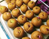 पाकातले पारंपरिक रवा बेसन लाडू (rava besan laddu recipe in marathi) रेसिपी स्टेप 6 फोटो
