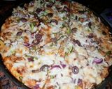 صورة لخطوة 10 من وصفة بيتزا باربيكيو الدجاج 🍕