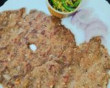 A picture of step 5 of Masala ragi roti.