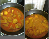 Foto langkah ke 3 dari resep Gulai Kacang Panjang Telur Tahu.