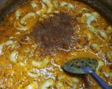 A picture of step 2 of Kaju sabzi/ curry.