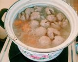 Foto langkah ke 8 dari resep Sup daging bakso.