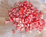 Hình bước làm 4 của món Salad bò trứng & sốt cà chua