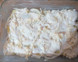 Foto del paso 6 de la receta: Papas al horno con nata, cebolla