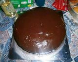 Foto del paso 5 de la receta: Lustre hervido (merengue italiano) y lustre de chocolate