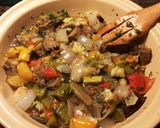Foto del paso 27 de la receta Ensalada de pimientos, berenjenas y calabacines al horno