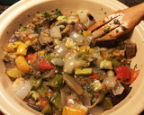 Foto del paso 27 de la receta: Ensalada de pimientos, berenjenas y calabacines al horno