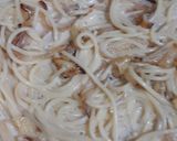 Foto langkah ke 4 dari resep Creamy Pasta Caramelized Onion.