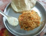 A picture of step 8 of Tomato rice-Easy lunchbox recipe.