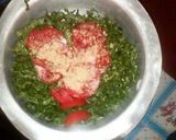 A picture of step 2 of Fried kales.