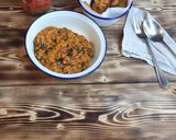 A picture of step 8 of Nigerian Breakfast Scrambled Wara (tofu) in Obe-Ata w/ Plantain.