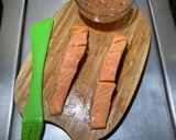 Foto del paso 1 de la receta: Salmón 🍣 a la toronja 🍊