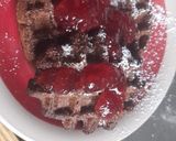 Foto del paso 2 de la receta: Waffles veganos de chocolate