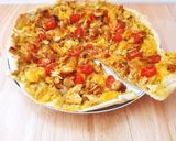 Une image de l'étape 6 de Pizza 🍕 poulet curry 😋 # juillet.