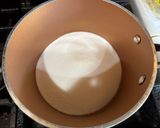 A picture of step 1 of Banana Flan.