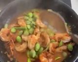 A picture of step 3 of Stir-fried Stink Bean and Prawn.
