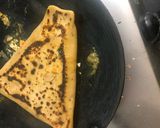 A picture of step 8 of Pizza Paratha.
