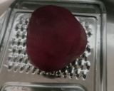 A picture of step 5 of Beetroot semolina double colour dhokla.